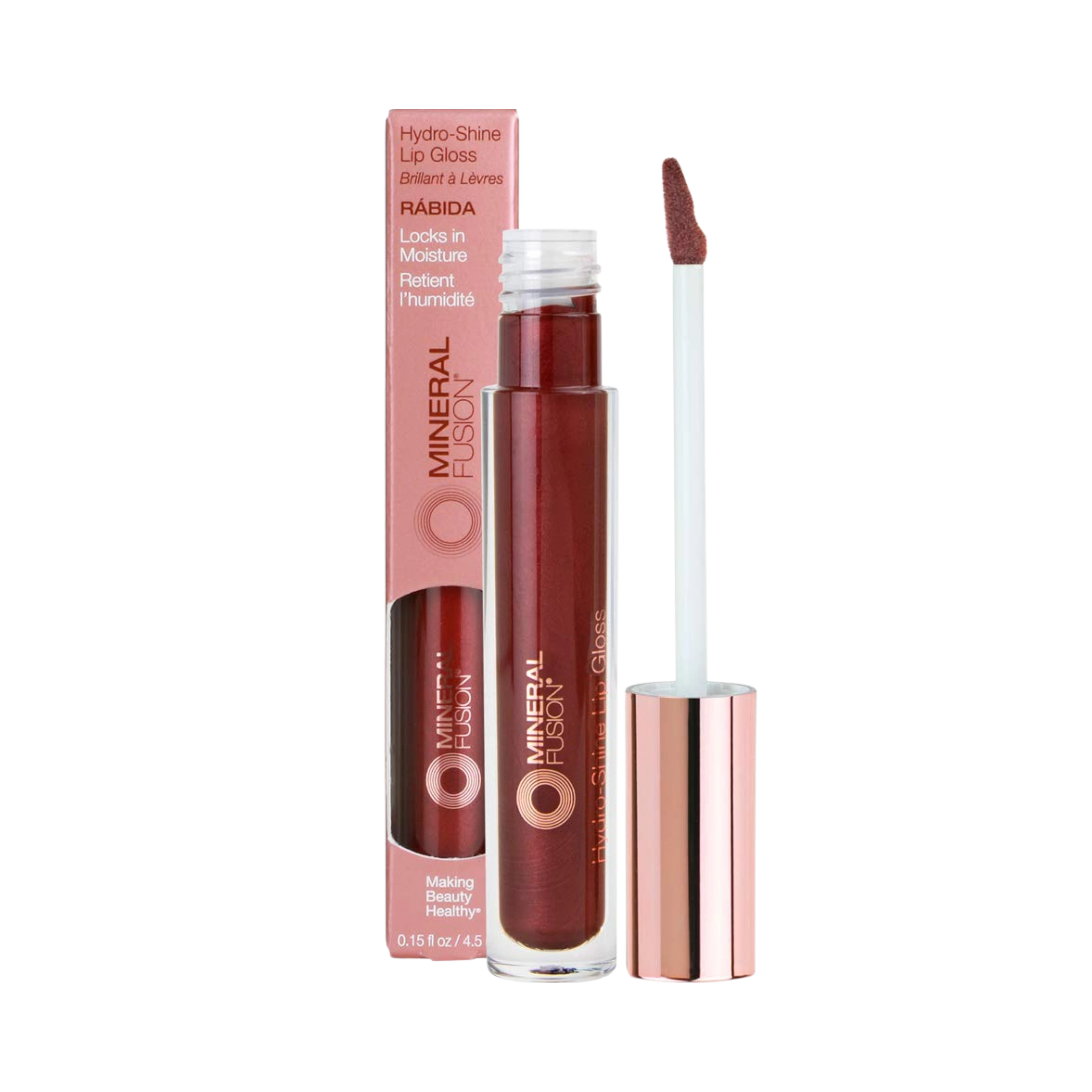 Mineral Fusion, Hydro-Shine Lip Glossl, Rabida