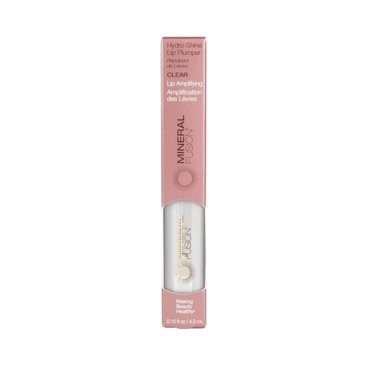 Mineral Fusion, Hydro-Shine Lip Plumper, Clear