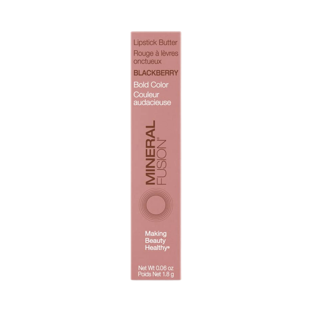 Mineral Fusion, Lipstick, Butter Blackberry