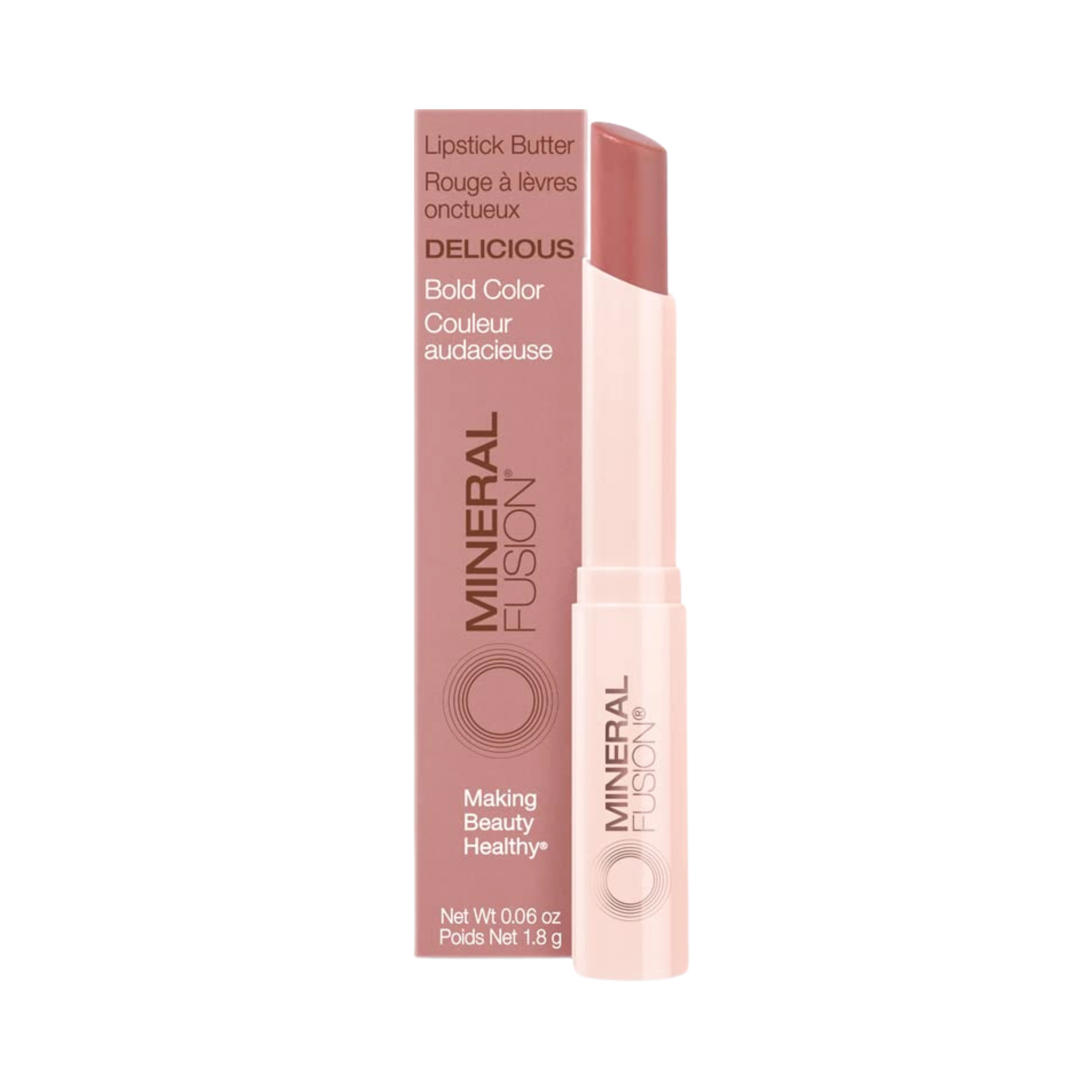 Mineral Fusion, Lipstick, Butter Delicious