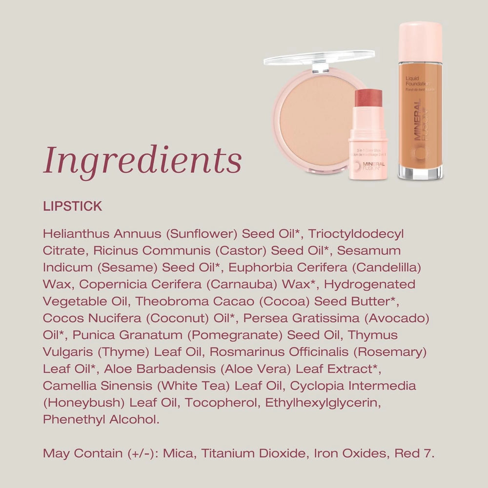 Mineral Fusion, Lipstick, Charming