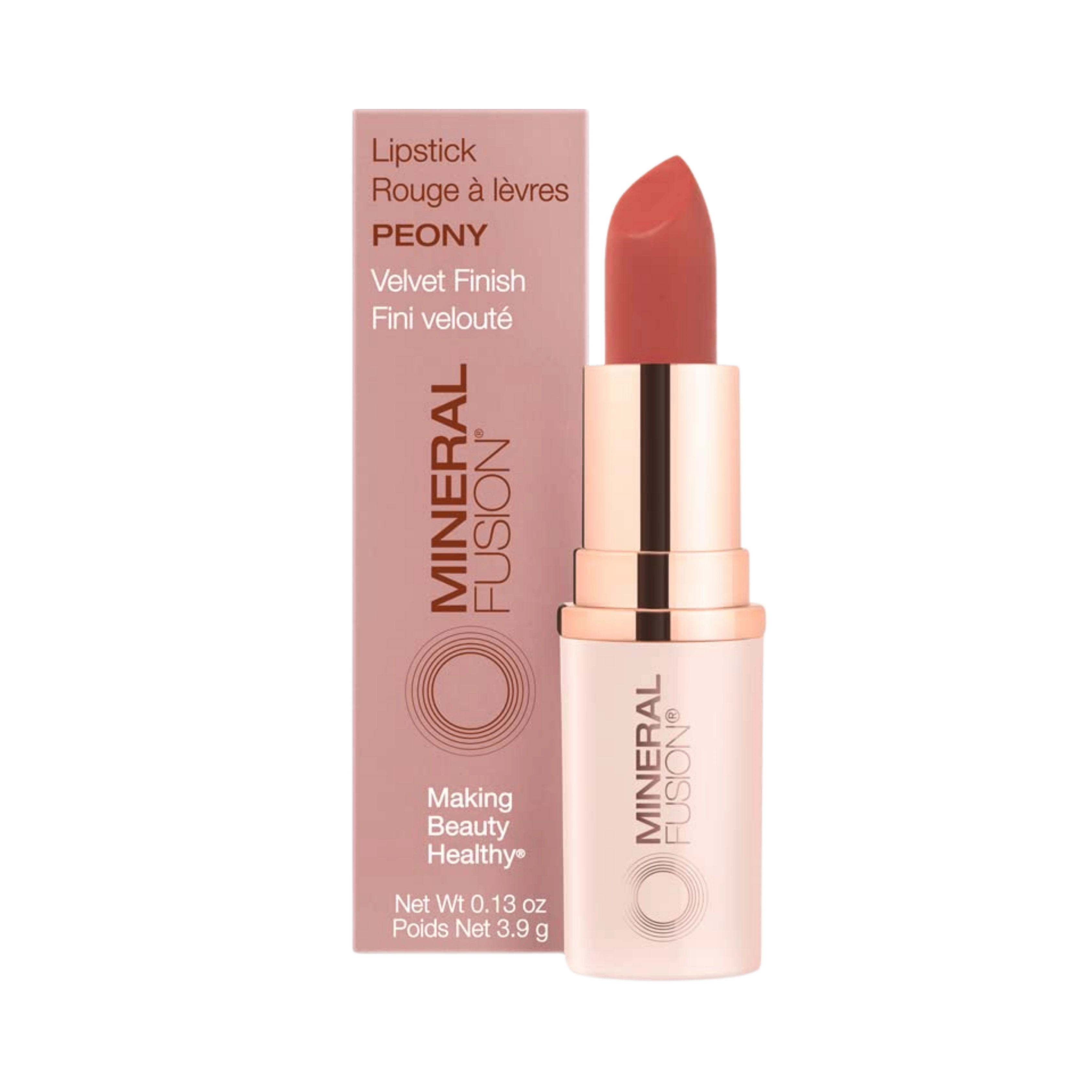 Mineral Fusion, Lipstick, Peony