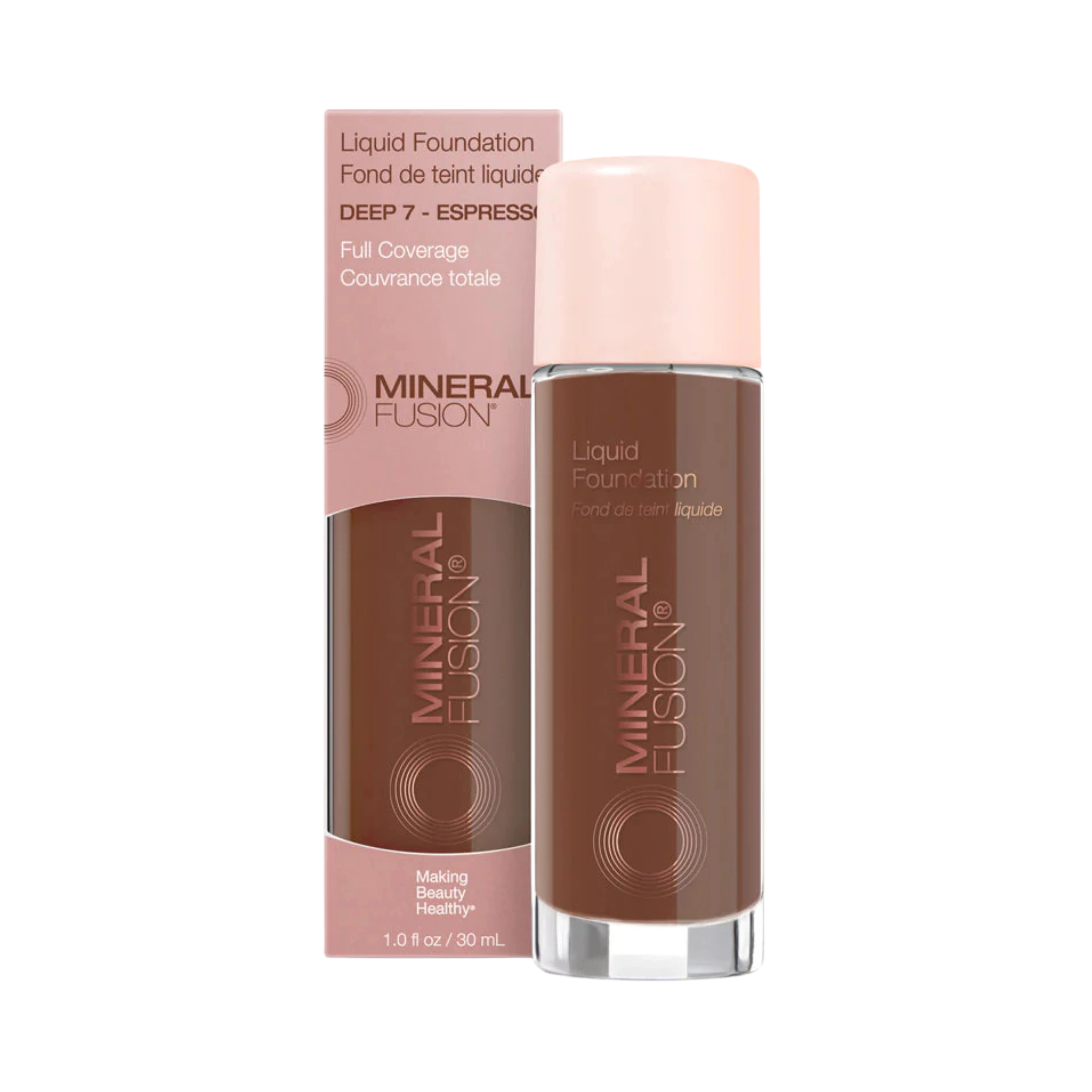 Mineral Fusion, Liquid Foundation, Deep 7