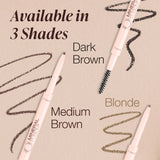 Mineral Fusion, Retractable Brow Pencil, Dark Brown
