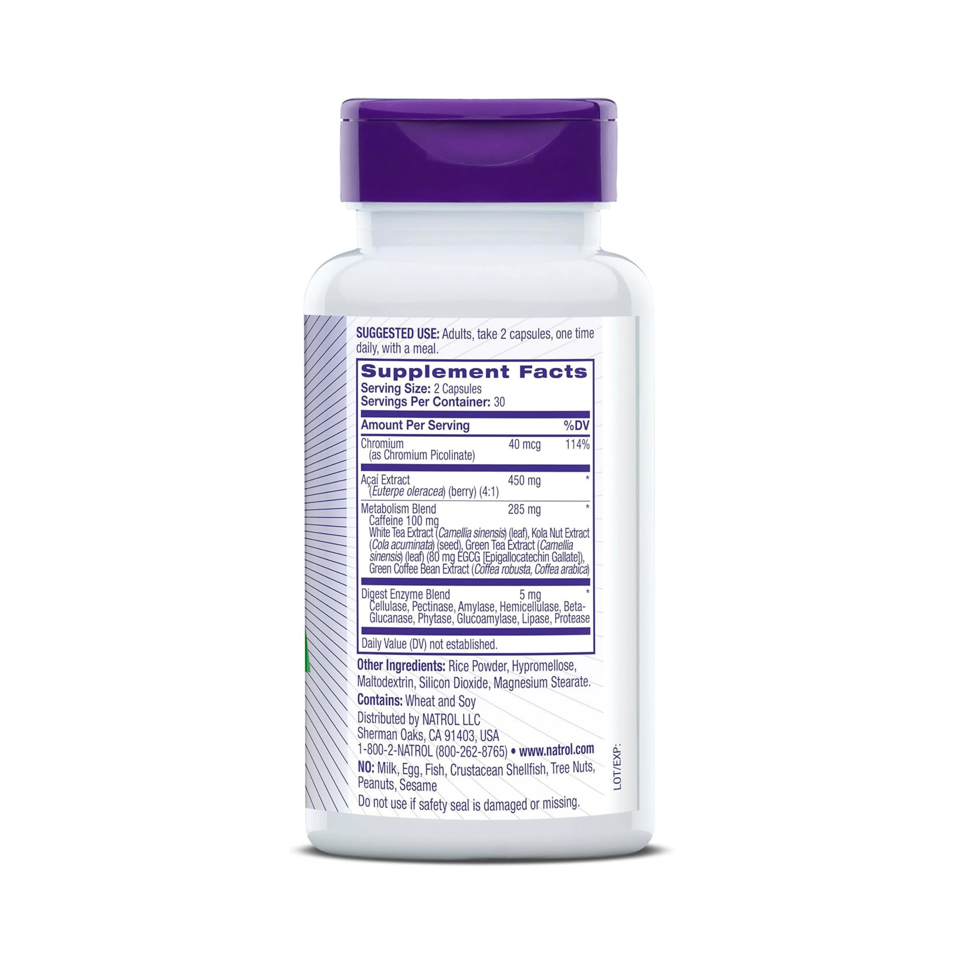 Natrol, Acai Berry Diet, 60 Capsules