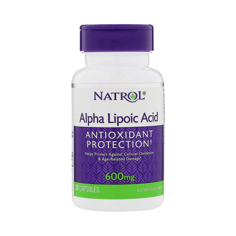 Natrol, Alpha Lipoic Acid, 600 mg, 30 Capsules