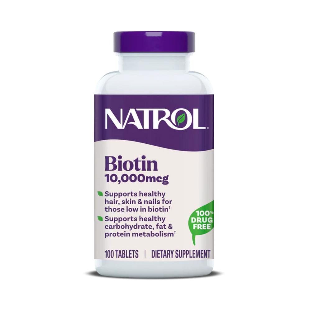 Natrol, Beauty Biotin, 10,000mcg, 100 Tablets