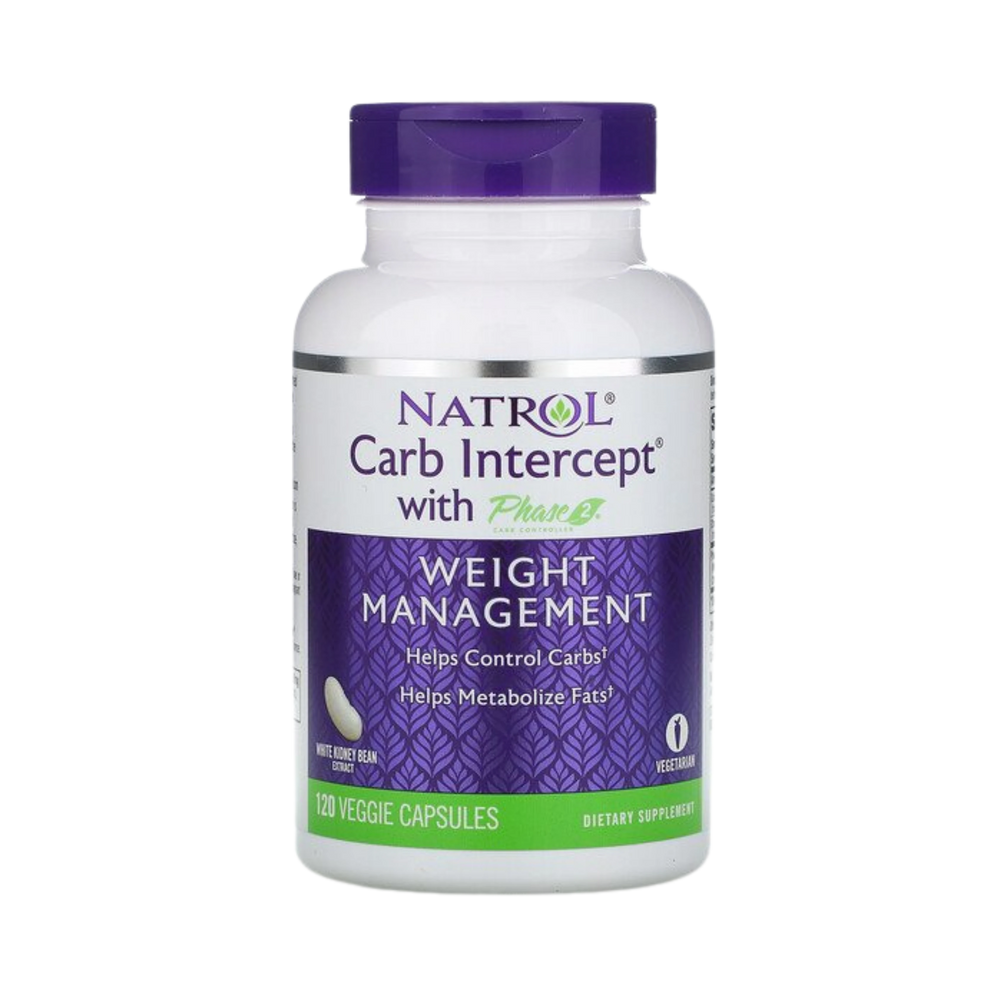 Natrol, Carb Intercept Phase 2, 120 Capsules