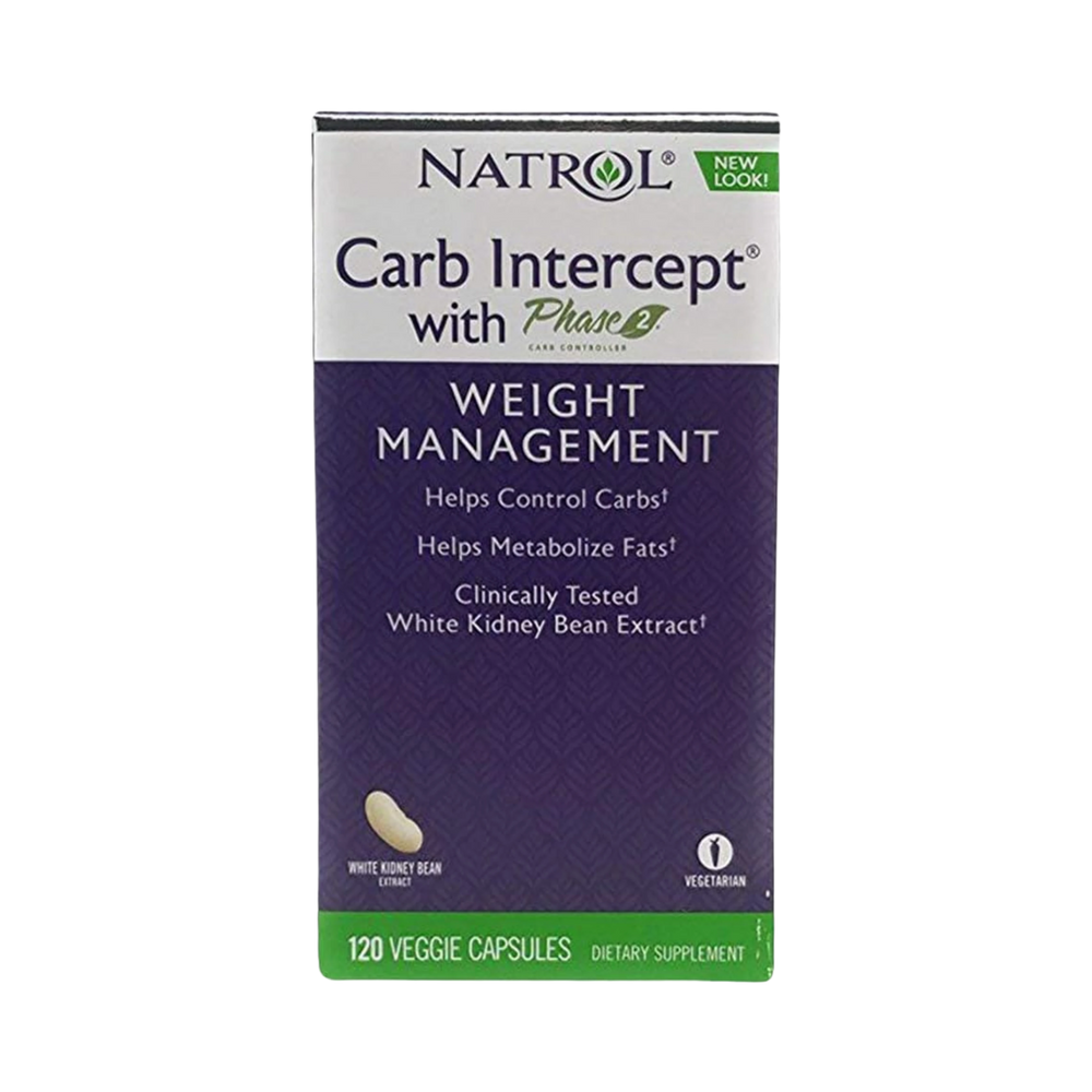 Natrol, Carb Intercept Phase 2, 120 Capsules