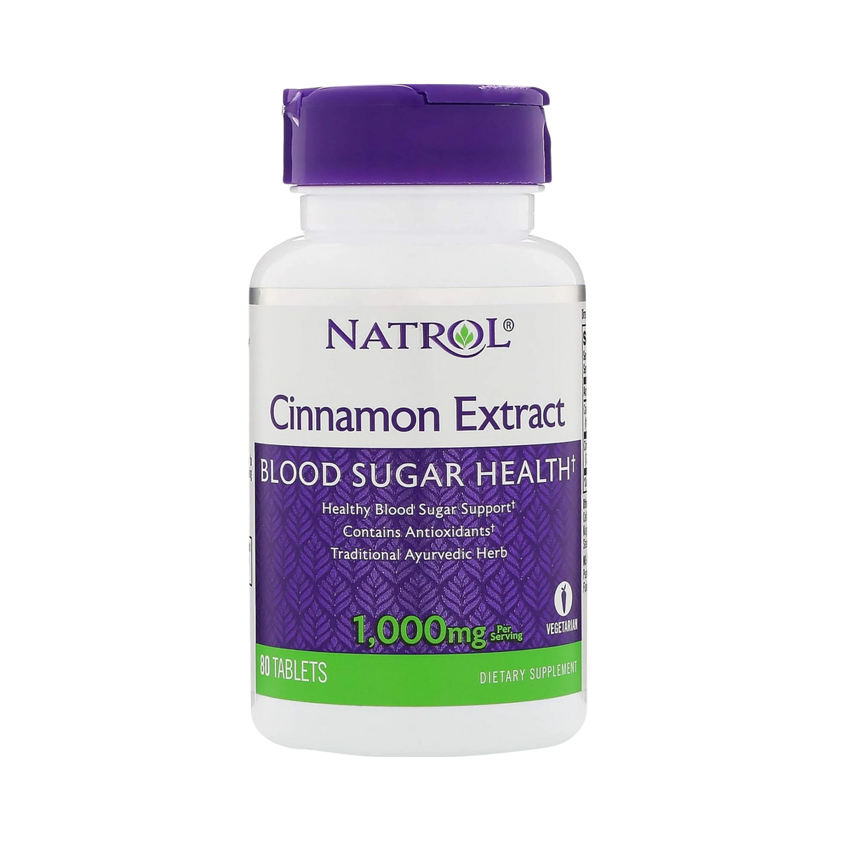 Natrol, Cinnamon Extract, 1,000 mg, 80 Tablets