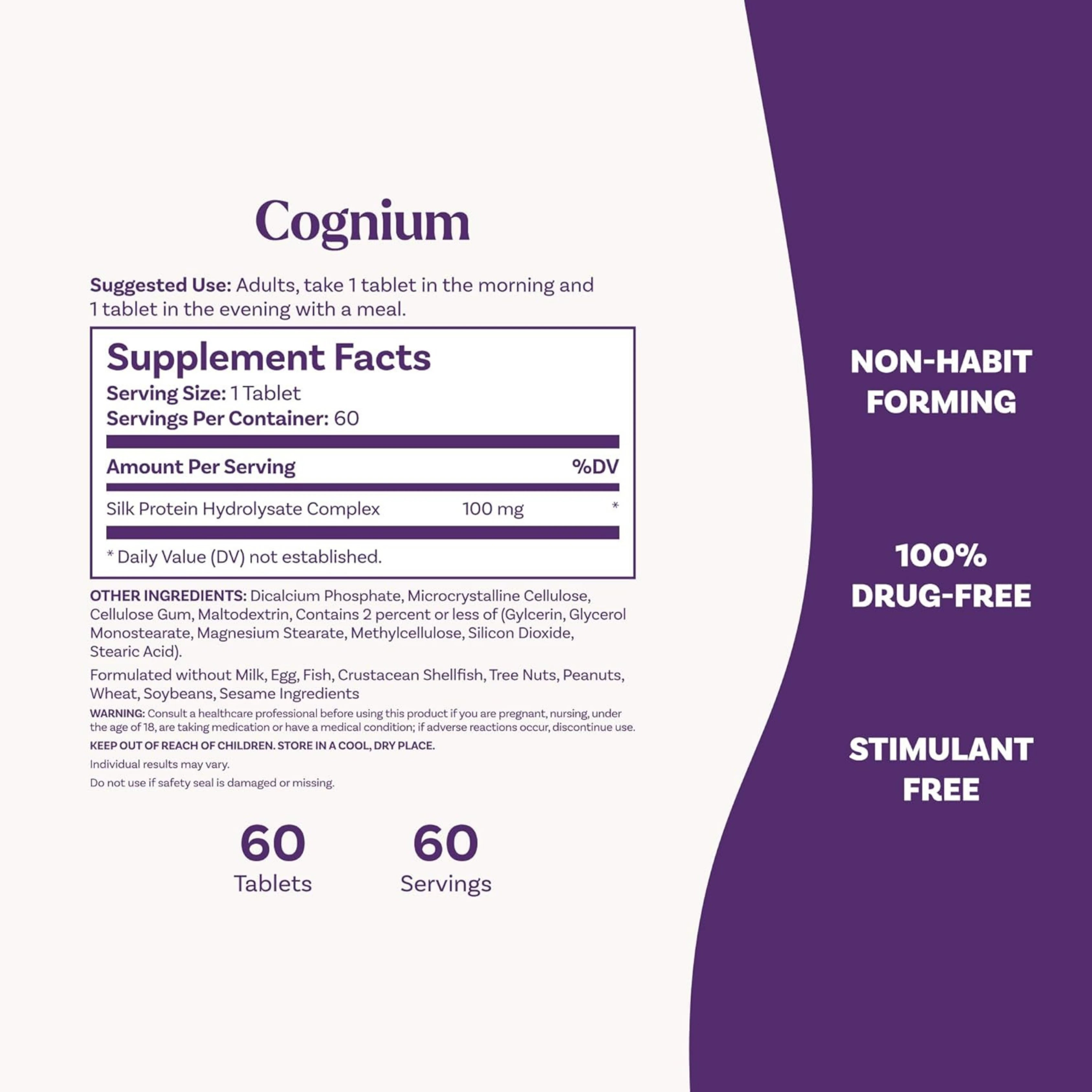 Natrol, Cognium Memory, 60 Tablets