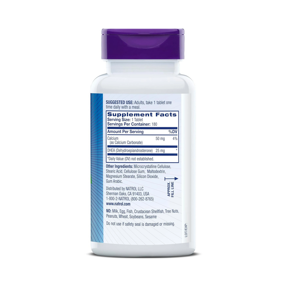 Natrol, DHEA, 25 mg, 180 Tablets