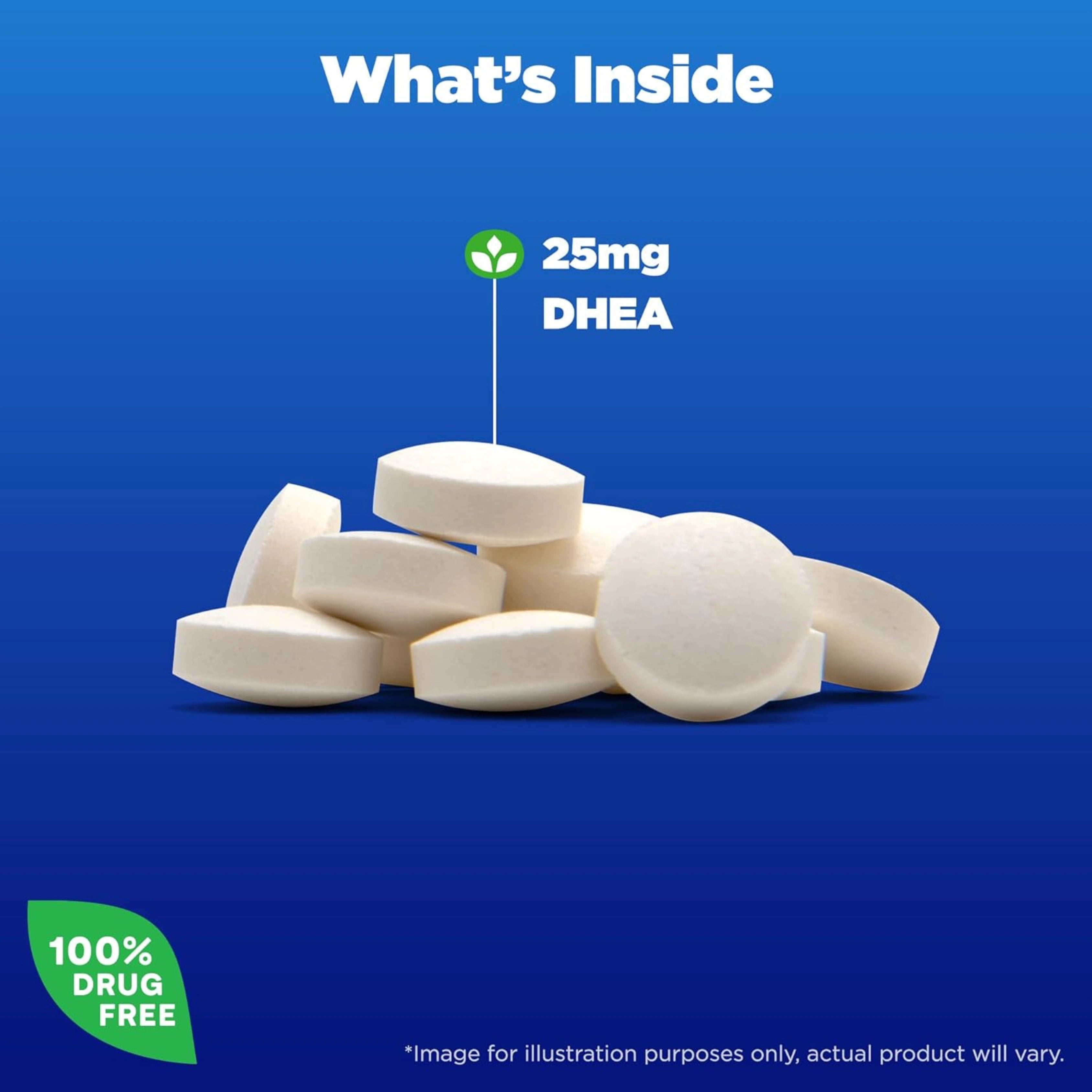 Natrol, DHEA, 25 mg, 180 Tablets