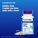 Natrol, DHEA, 25 mg, 90 Tablets