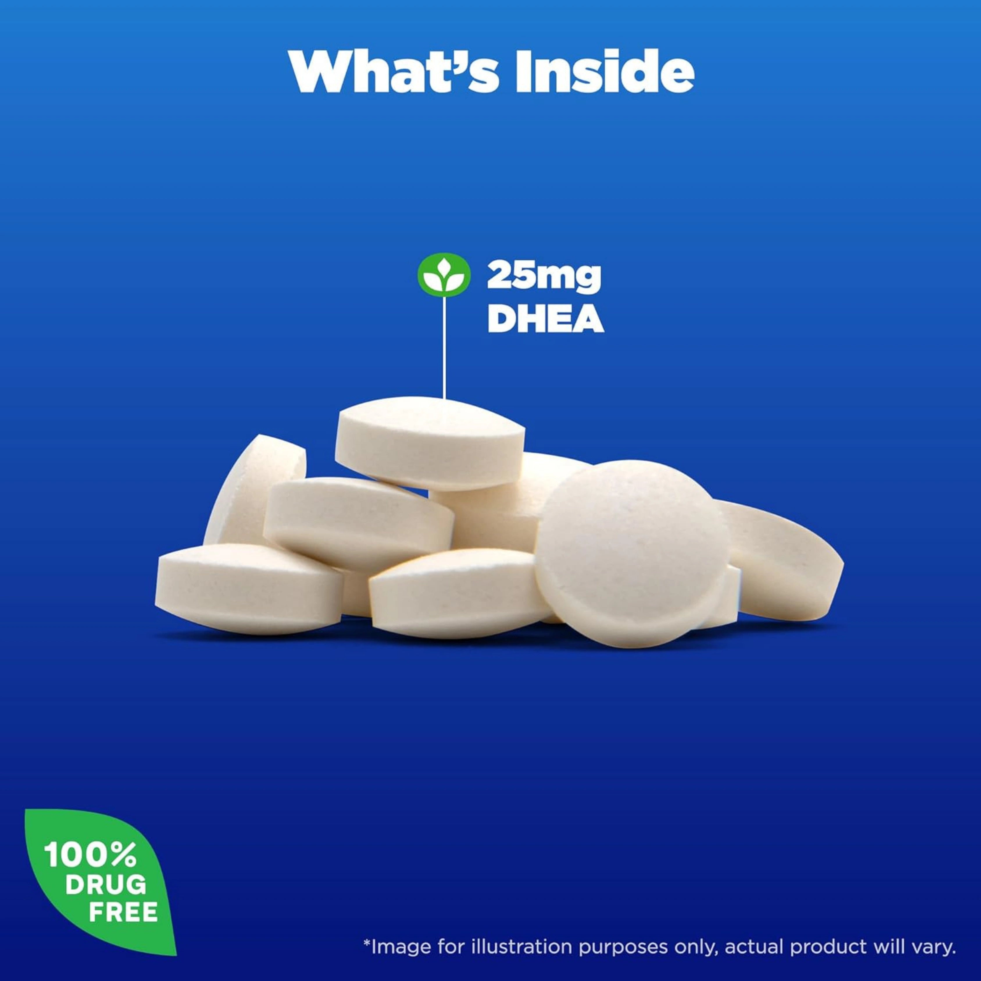 Natrol, DHEA, 25 mg, 90 Tablets