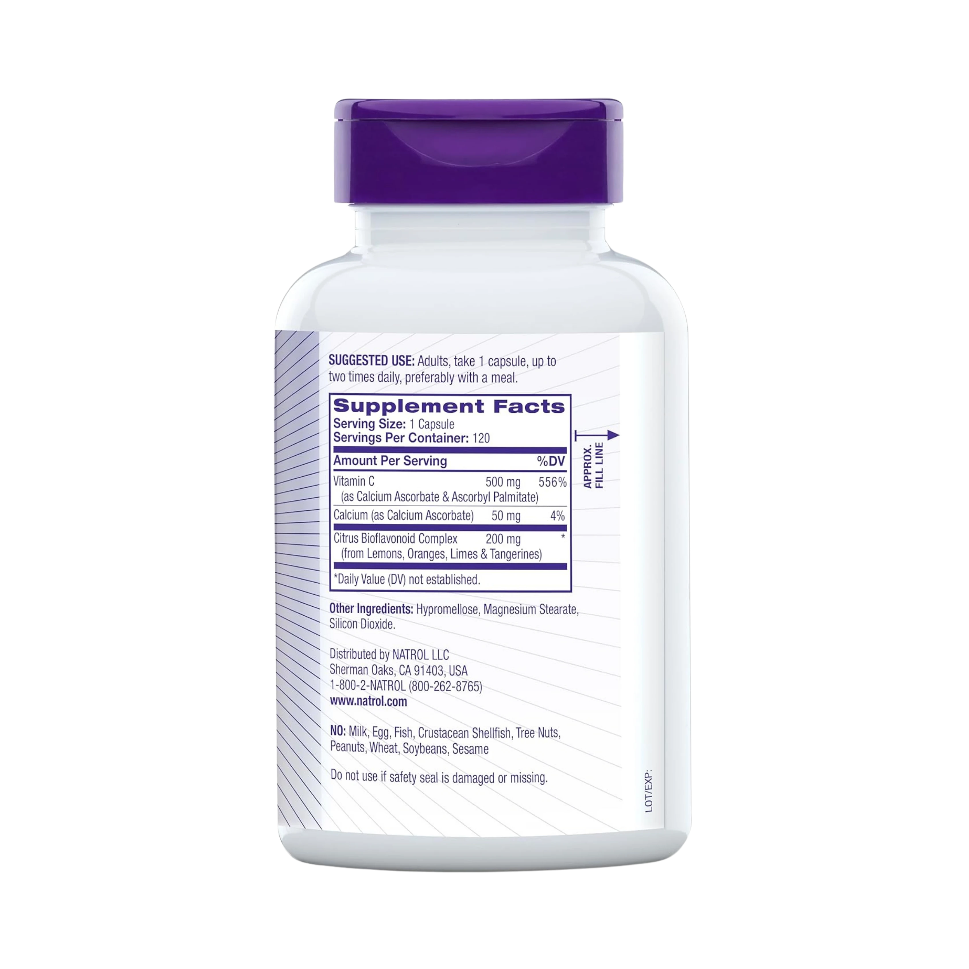 Natrol, Easy-c, 500mg, 120 Capsules