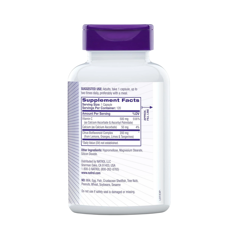 Natrol, Easy-c, 500mg, 120 Capsules
