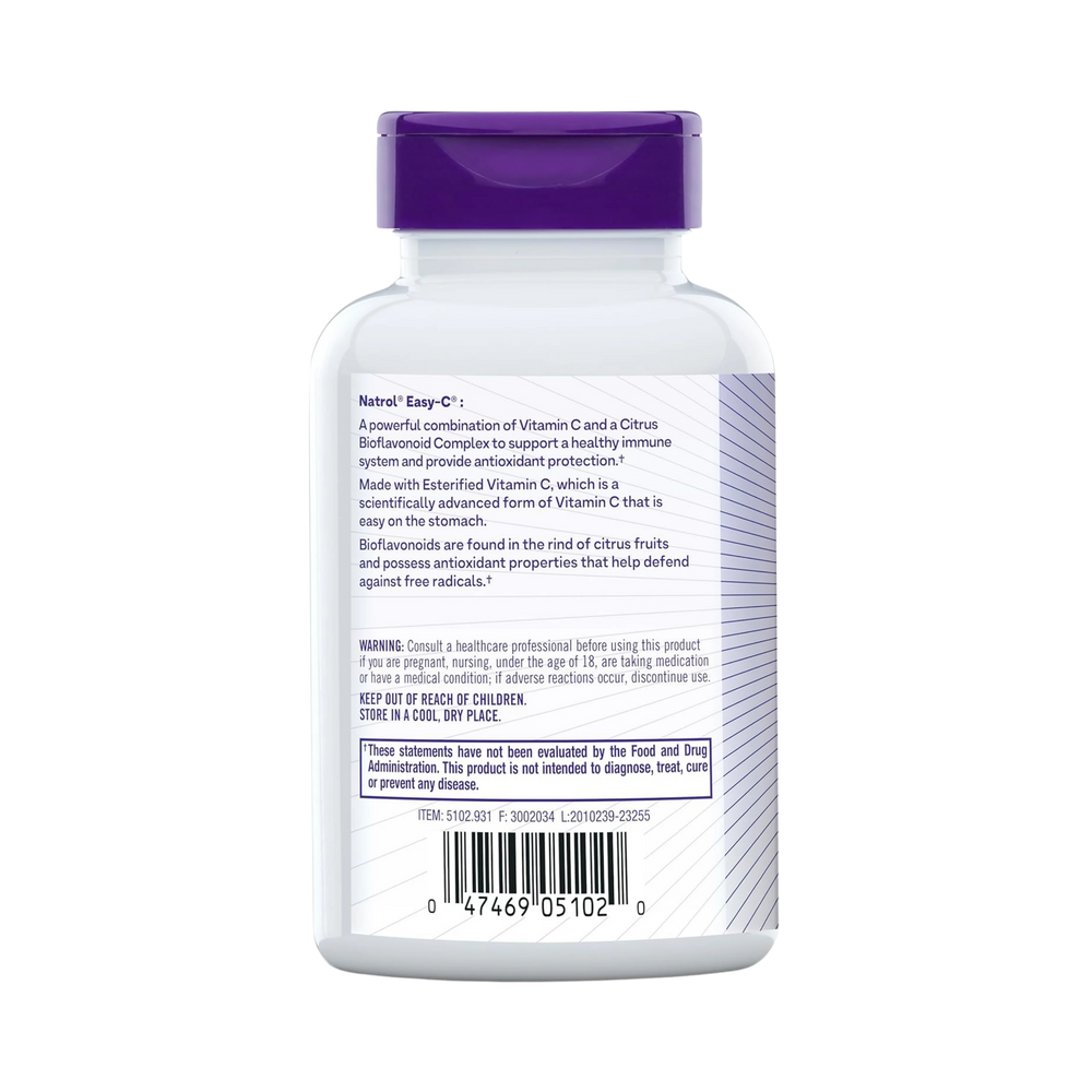 Natrol, Easy-c, 500mg, 120 Capsules