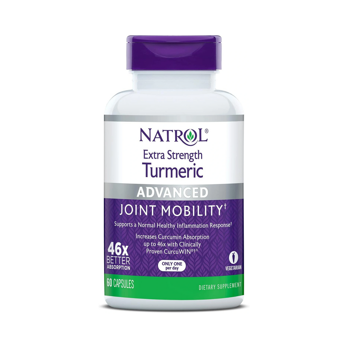 Natrol, Extra Strength Turmeric, 60 Capsules