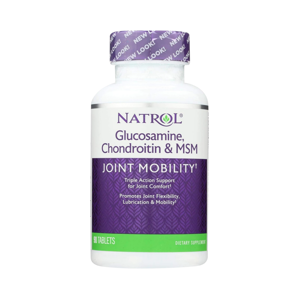 Natrol, Glucosamine, Chondroitin & MSM, 90 Tablets
