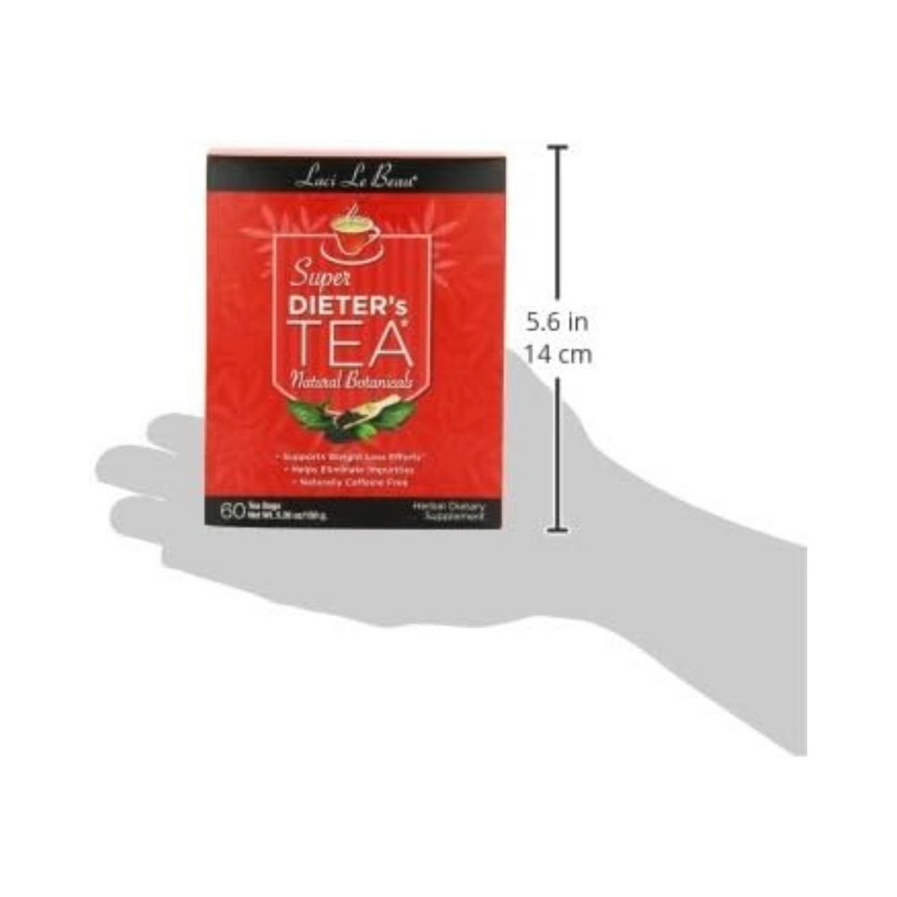Natrol, Laci Le Beau Super Dieter's Tea, Natural Botanicals, 60 Bags