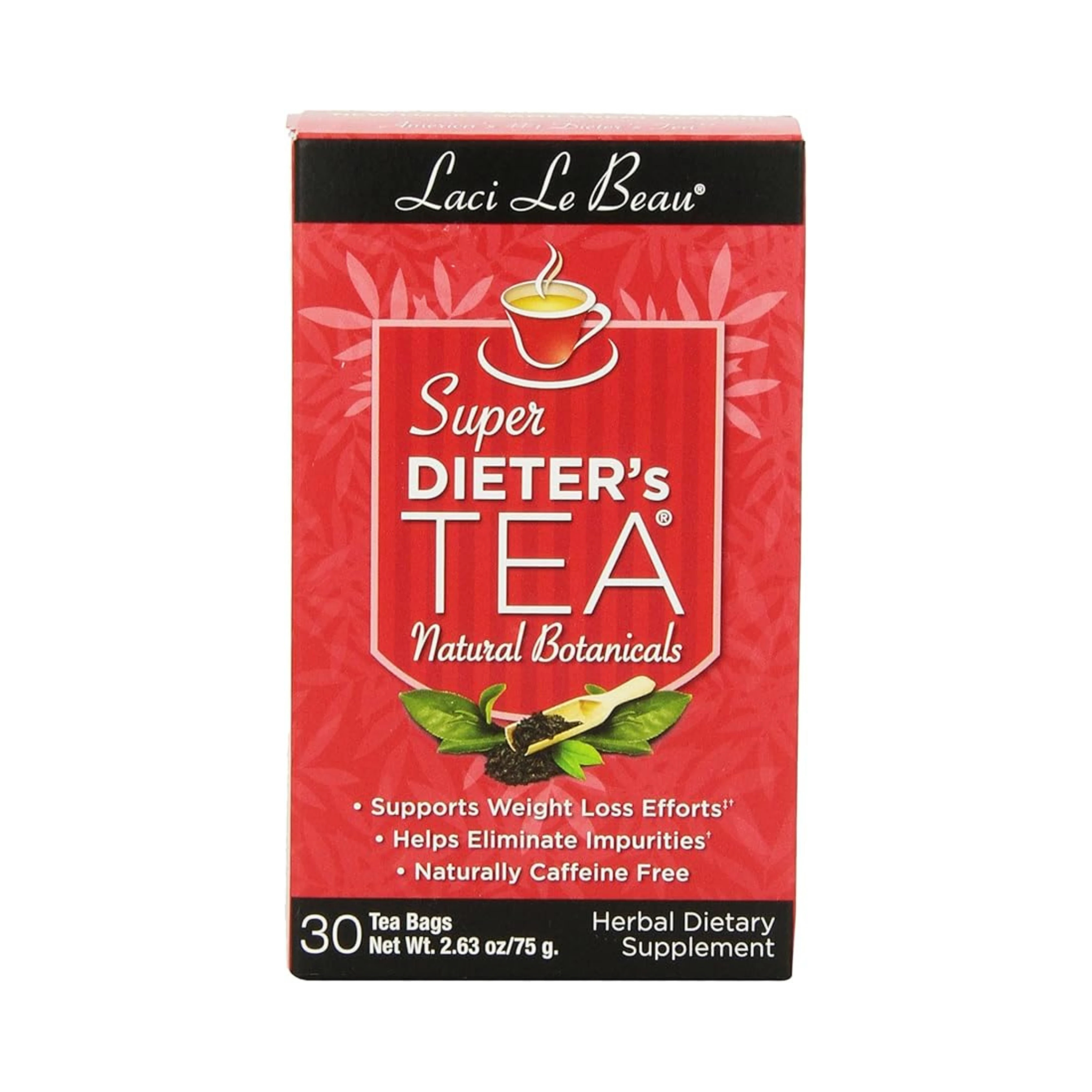 Natrol, Laci Le Beau Super Dieters Tea, Original Herb 30 Bags