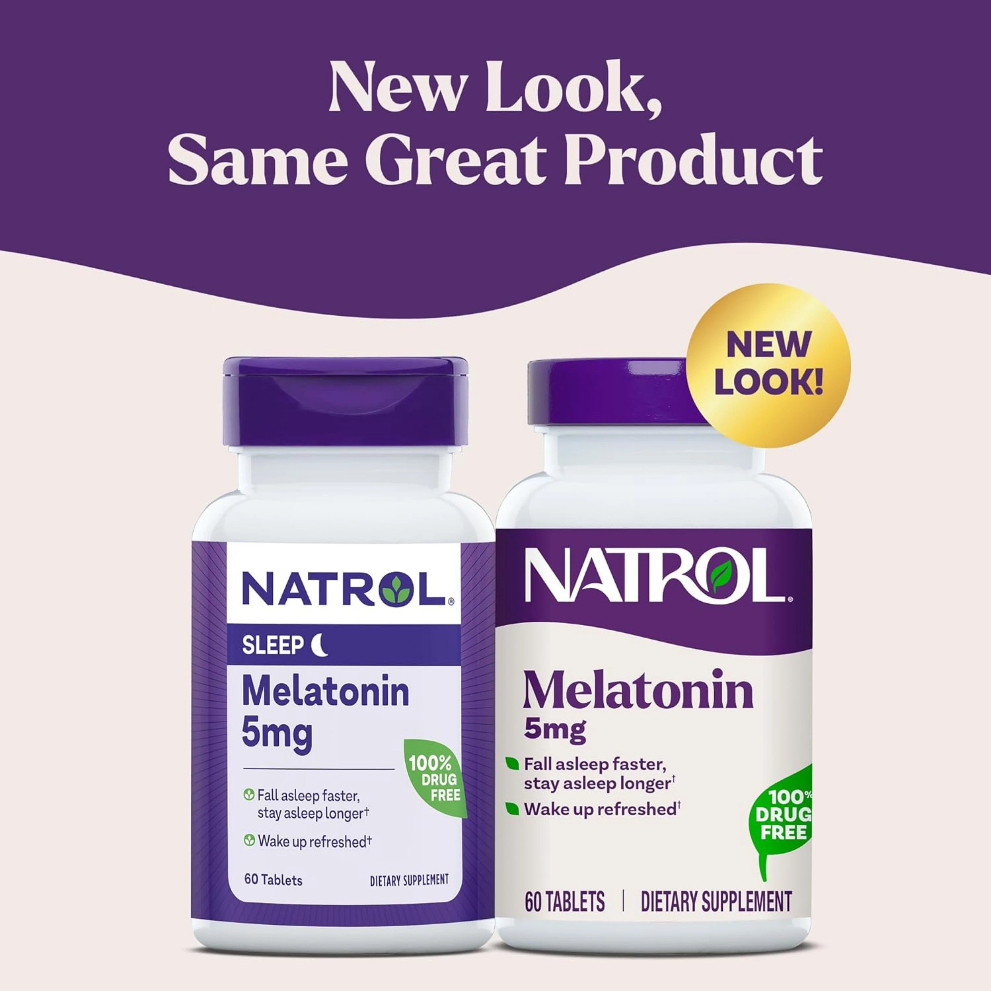 Natrol, Melatonin, 5 mg, 60 Tablets