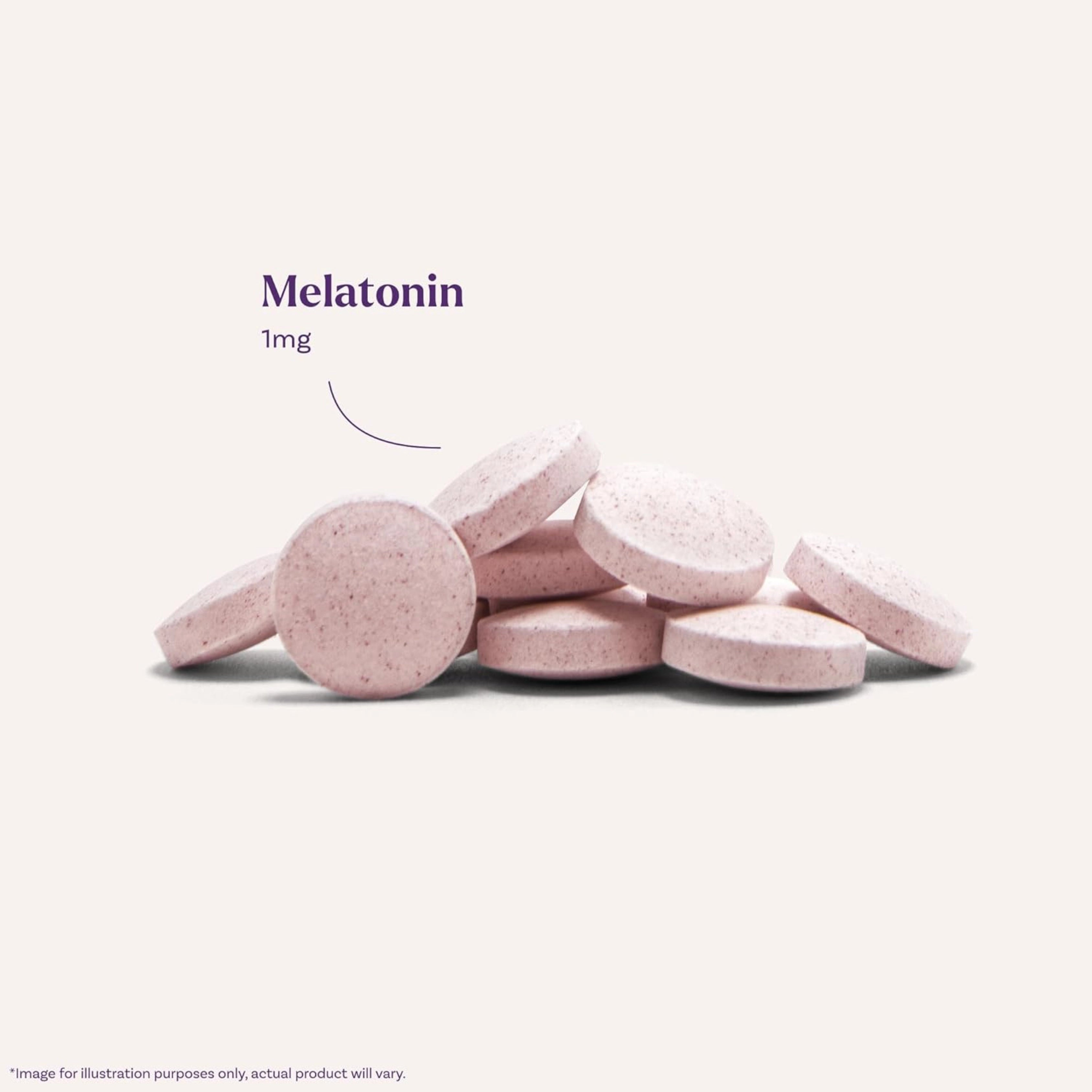 Natrol, Melatonin, Fast Dissolve, Strawberry, 1 mg, 90 Tablets