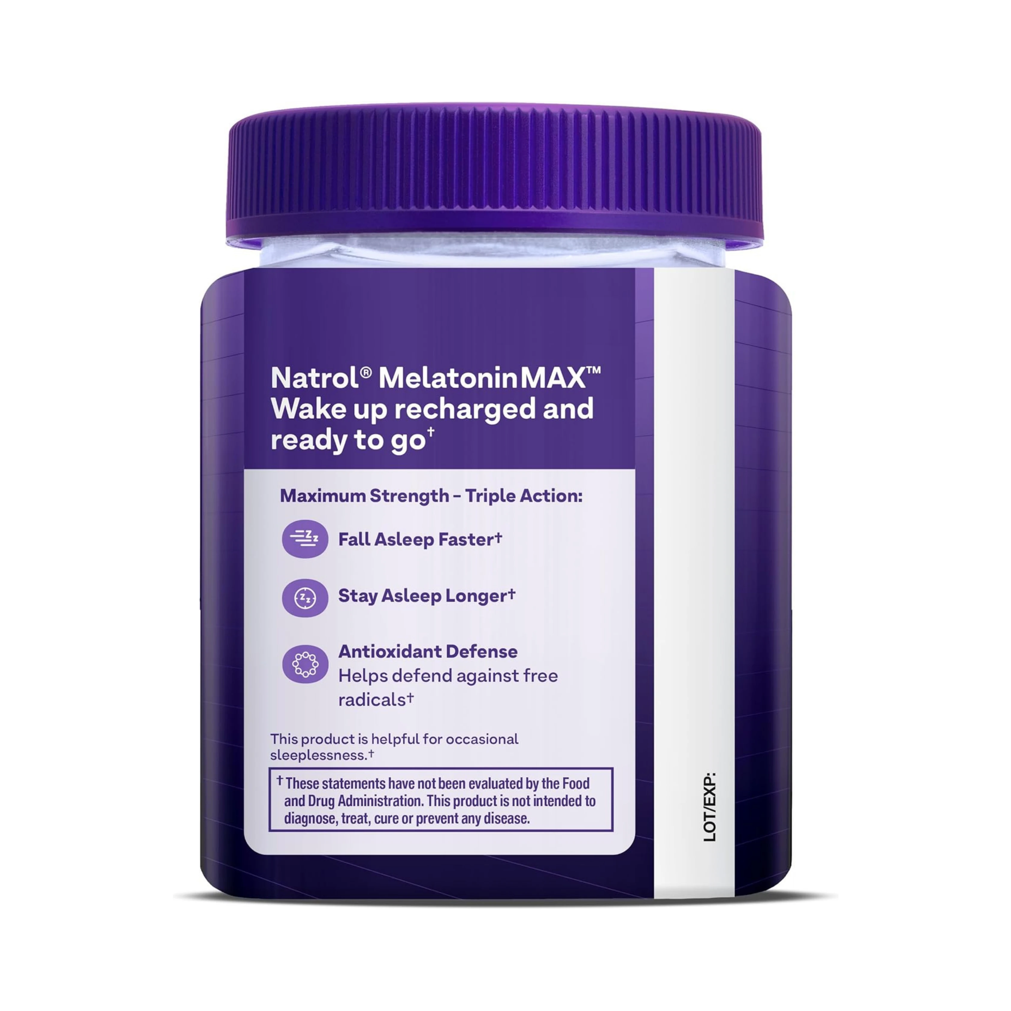 Natrol, MelatoninMax 10 mg, 50 Gummies