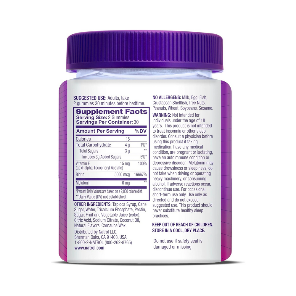 Natrol, Sleep+ Beauty,  60 Gummies