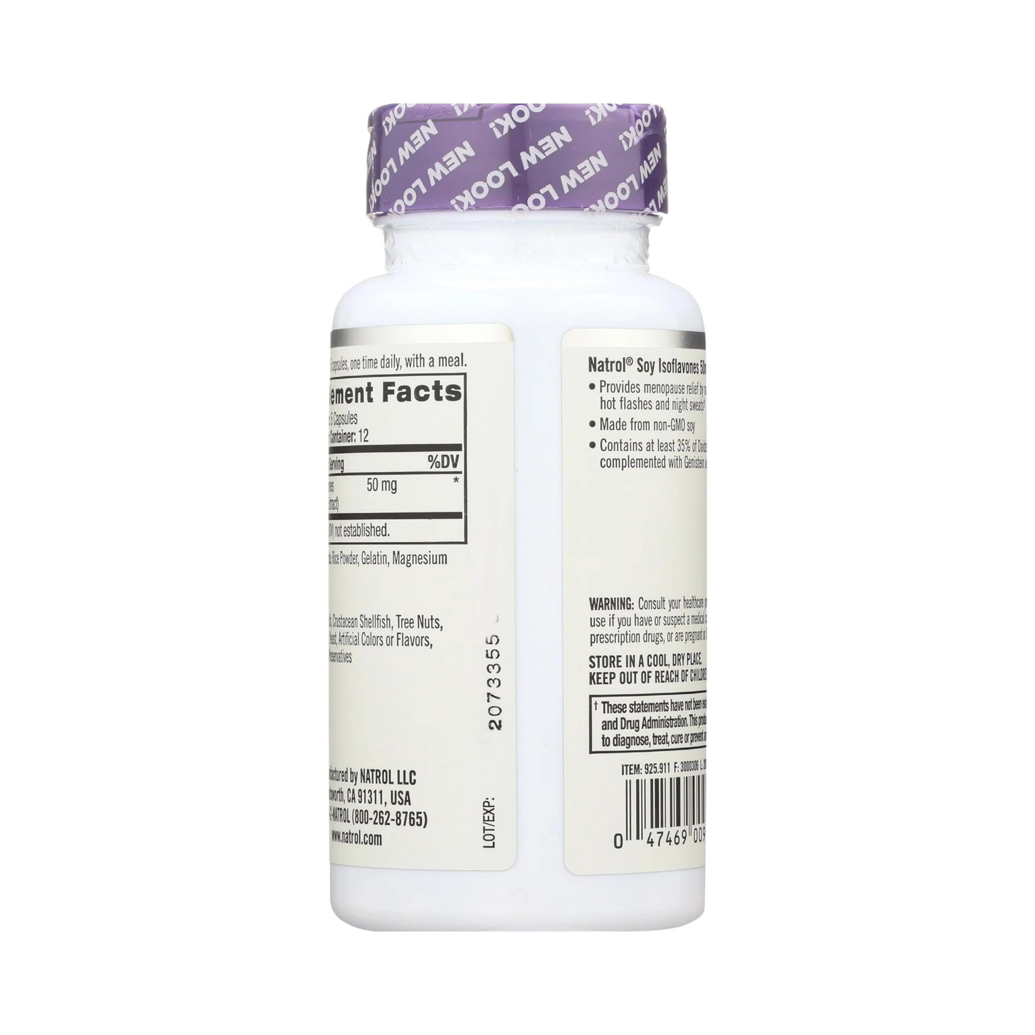 Natrol, Soy IsoFlavonnes, 60 Capsules