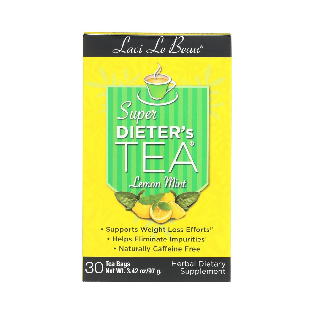 Natrol, Super Dieters Tea-Lemon Mint Laci Le Beau, 30 Bag
