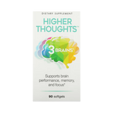 Natural Factors, 3 Brains, Higher Thoughts, 90 Softgels