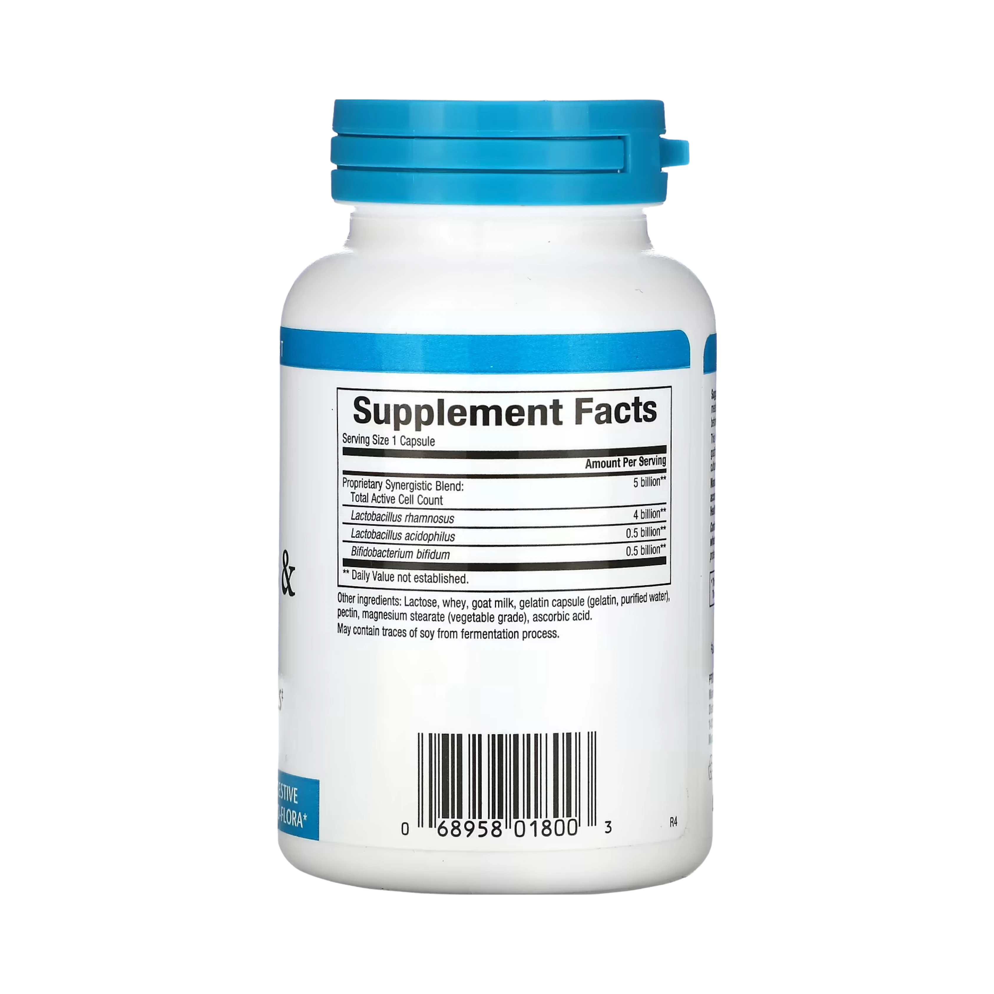 Natural Factors, Acidophilus & Bifidus, 5 Billion, 90 Capsules