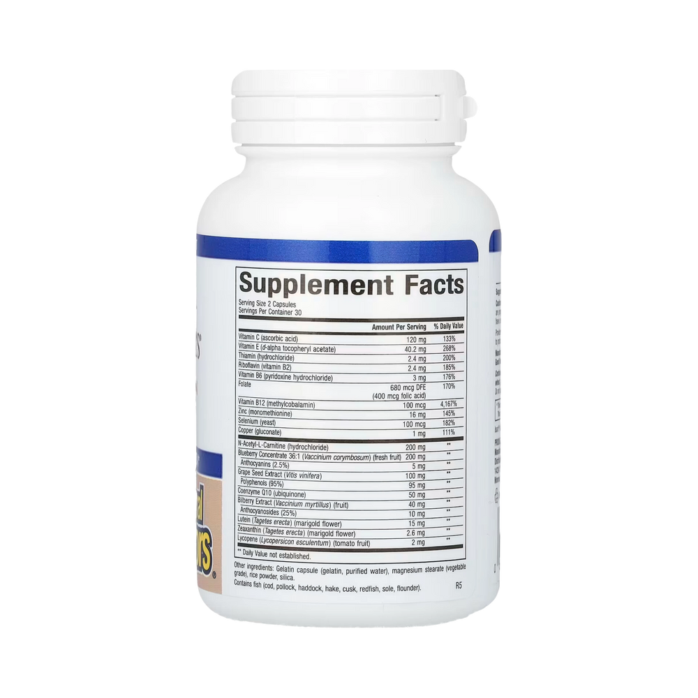 Natural Factors, Advanced Eye Factors, 60 Capsules