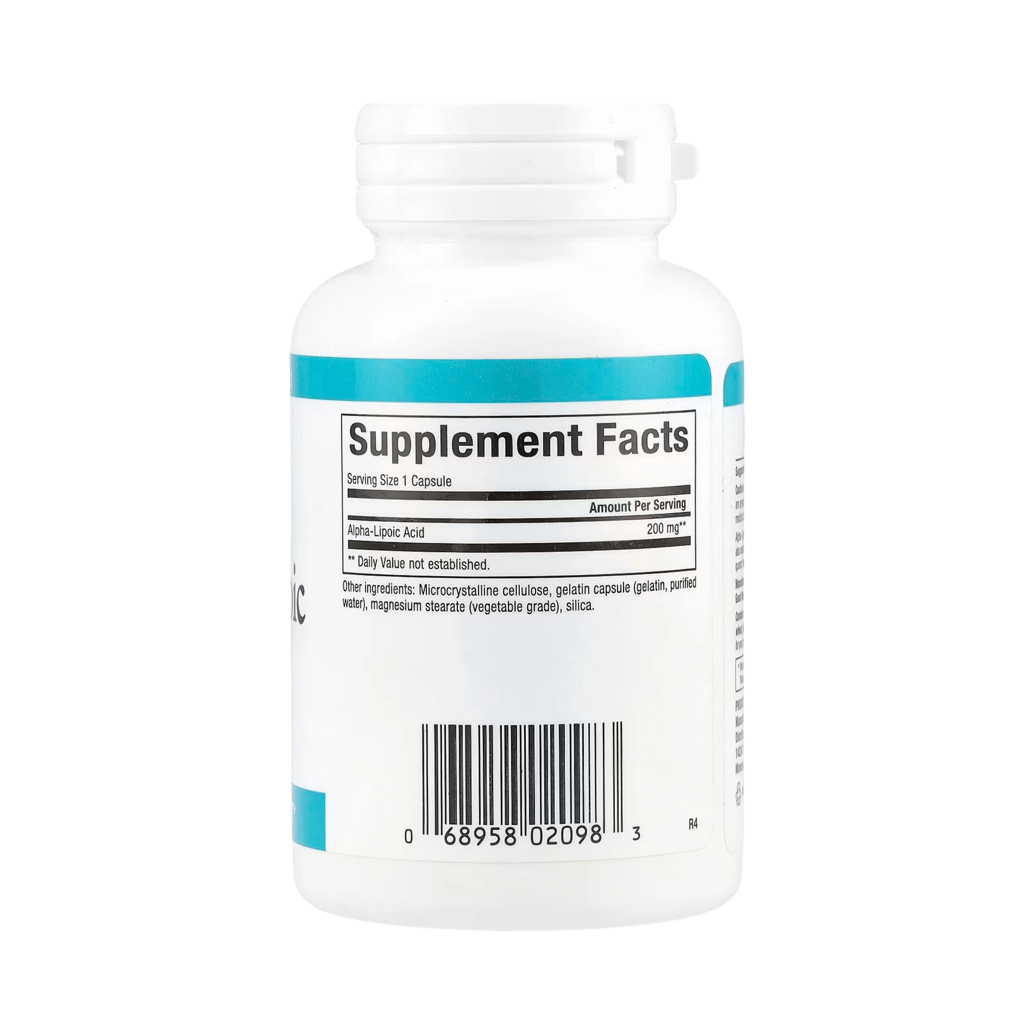 Natural Factors, Alpha-Lipoic Acid, 200 Mg, 60 Capsules