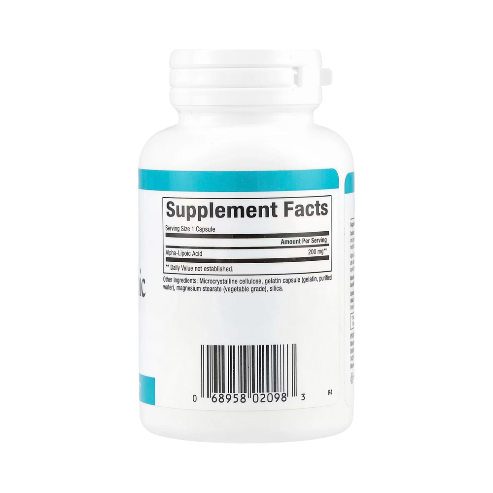 Natural Factors, Alpha-Lipoic Acid, 200 Mg, 60 Capsules