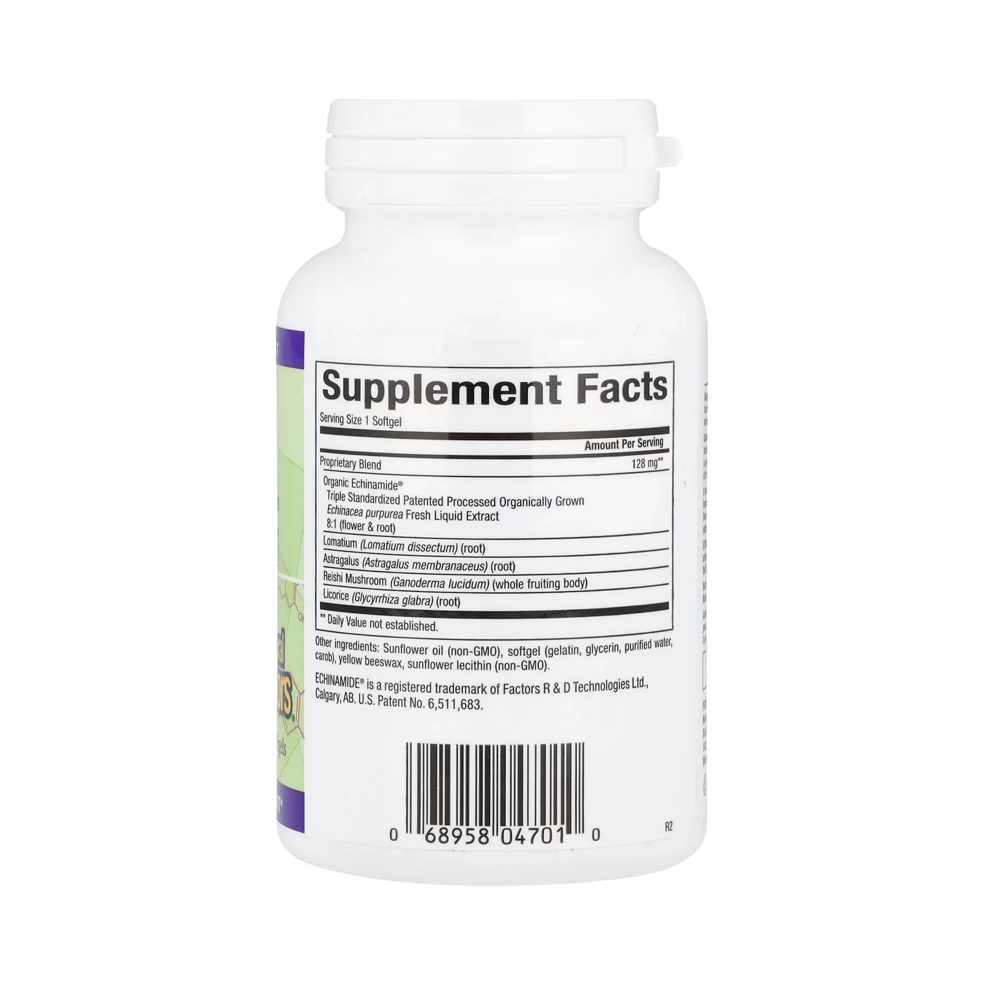 Natural Factors, Anti-V Formula with Clinically Proven Echinamide, 120 Softgels
