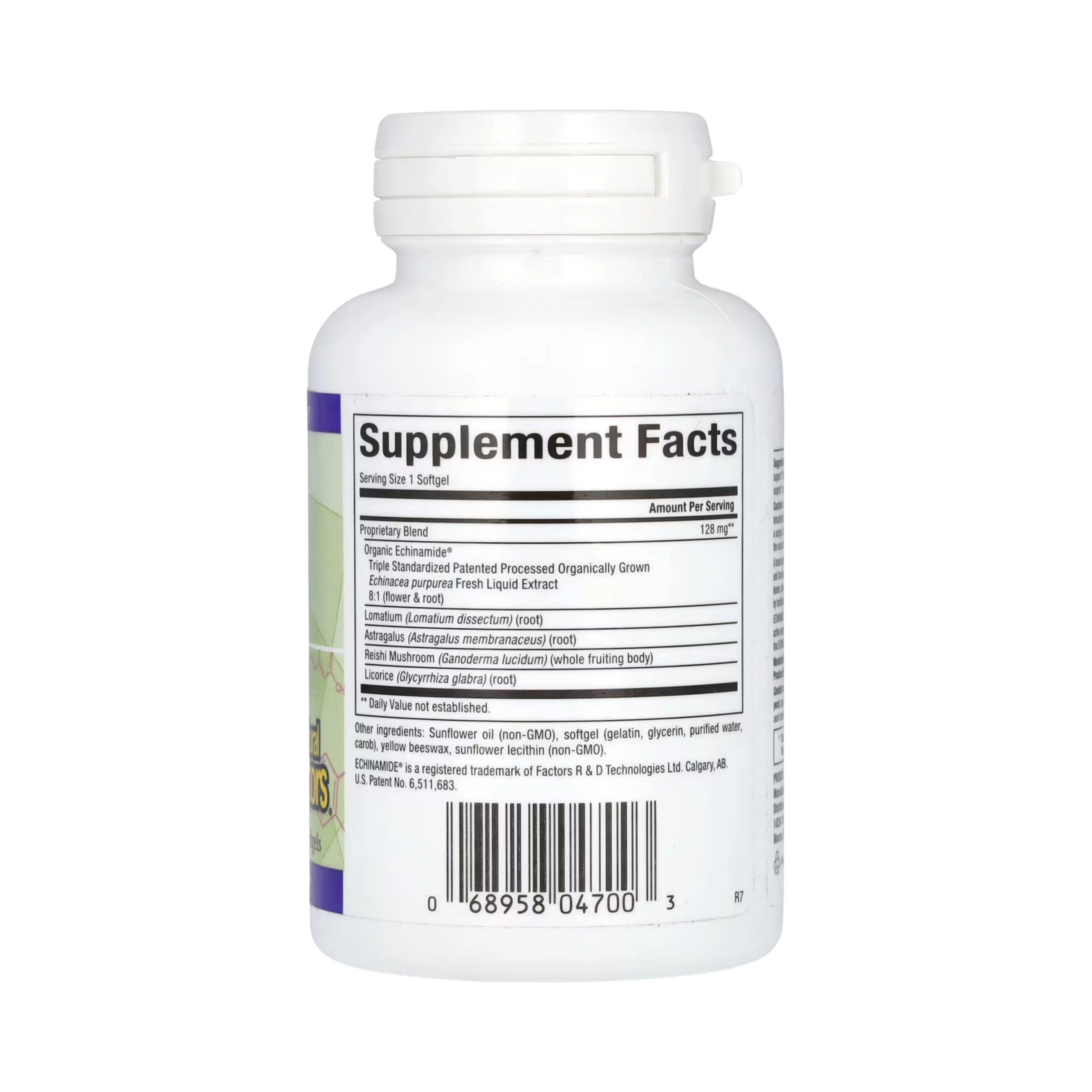 Natural Factors, Anti-V Formula, with Clinically Proven Echinamide, 60 Softgels