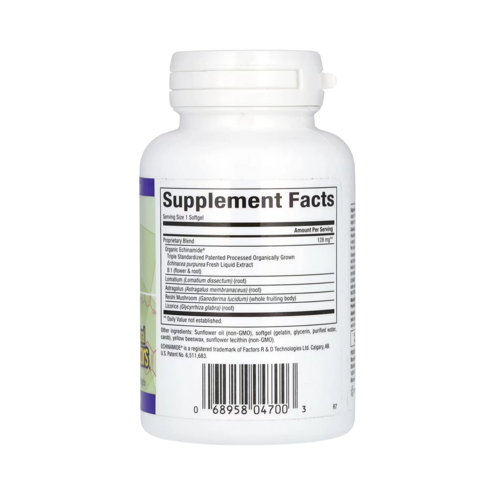 Natural Factors, Anti-V Formula, with Clinically Proven Echinamide, 60 Softgels