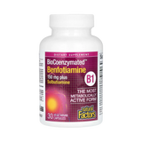Natural Factors, Benfotiamine Plus Sulbutiamine, 30 Vegetarian Capsules
