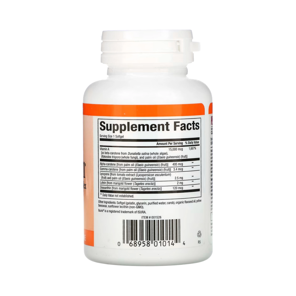 Natural Factors, BetaCareAll, 15,000 Mcg, 90 Softgels
