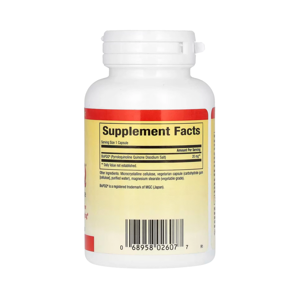 Natural Factors, BioPQQ, 20 Mg, 30 Vegetarian Capsules