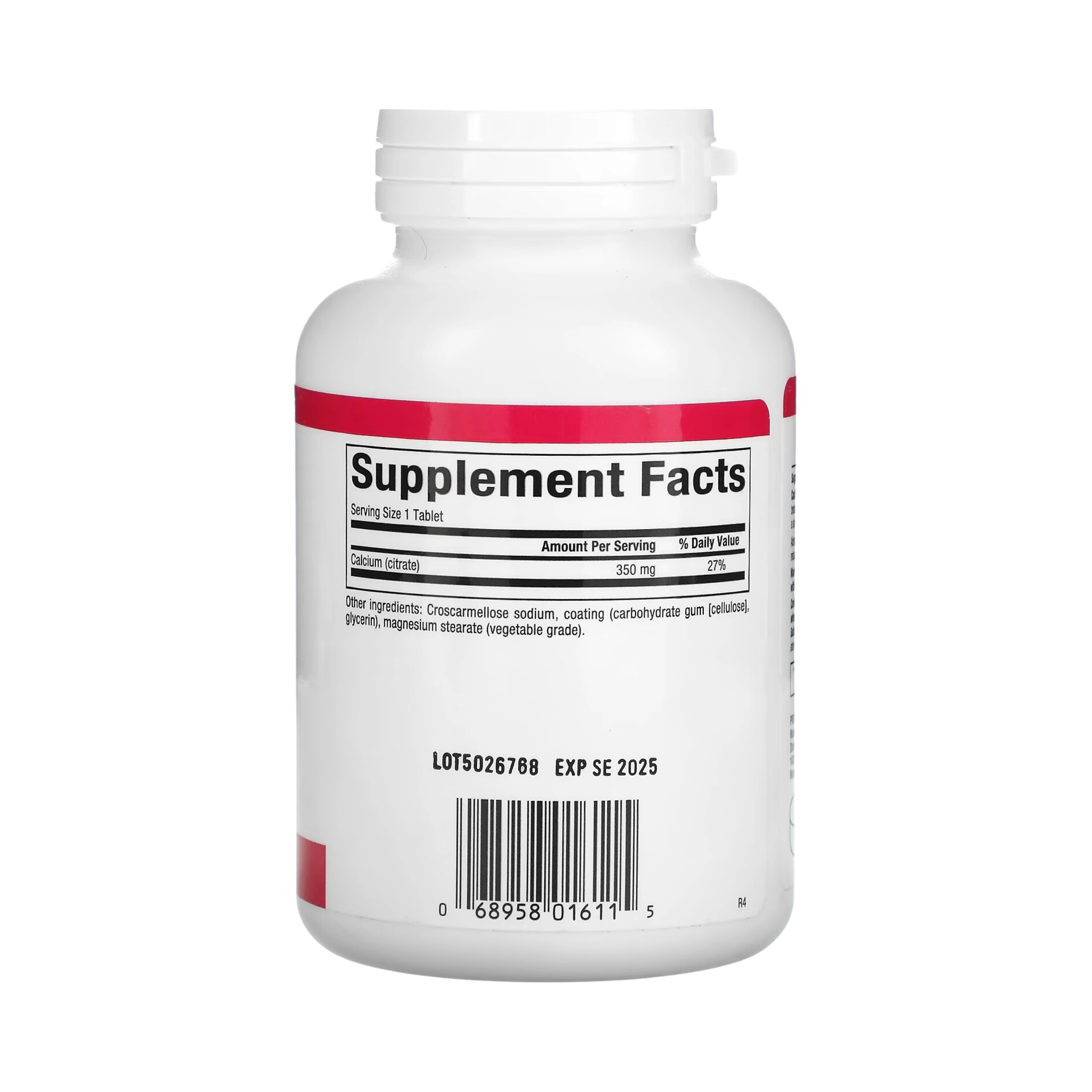 Natural Factors, Calcium Citrate, 350 Mg, 90 Tablets