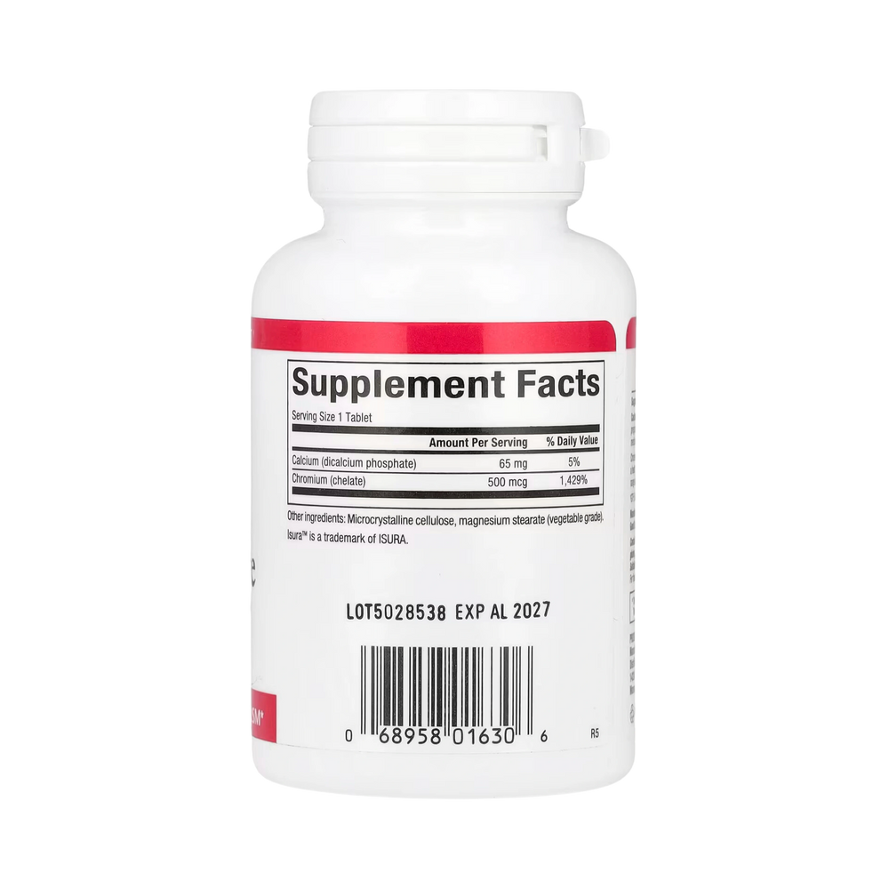 Natural Factors, Chromium GTF Chelate, 500 Mcg, 90 Tablets