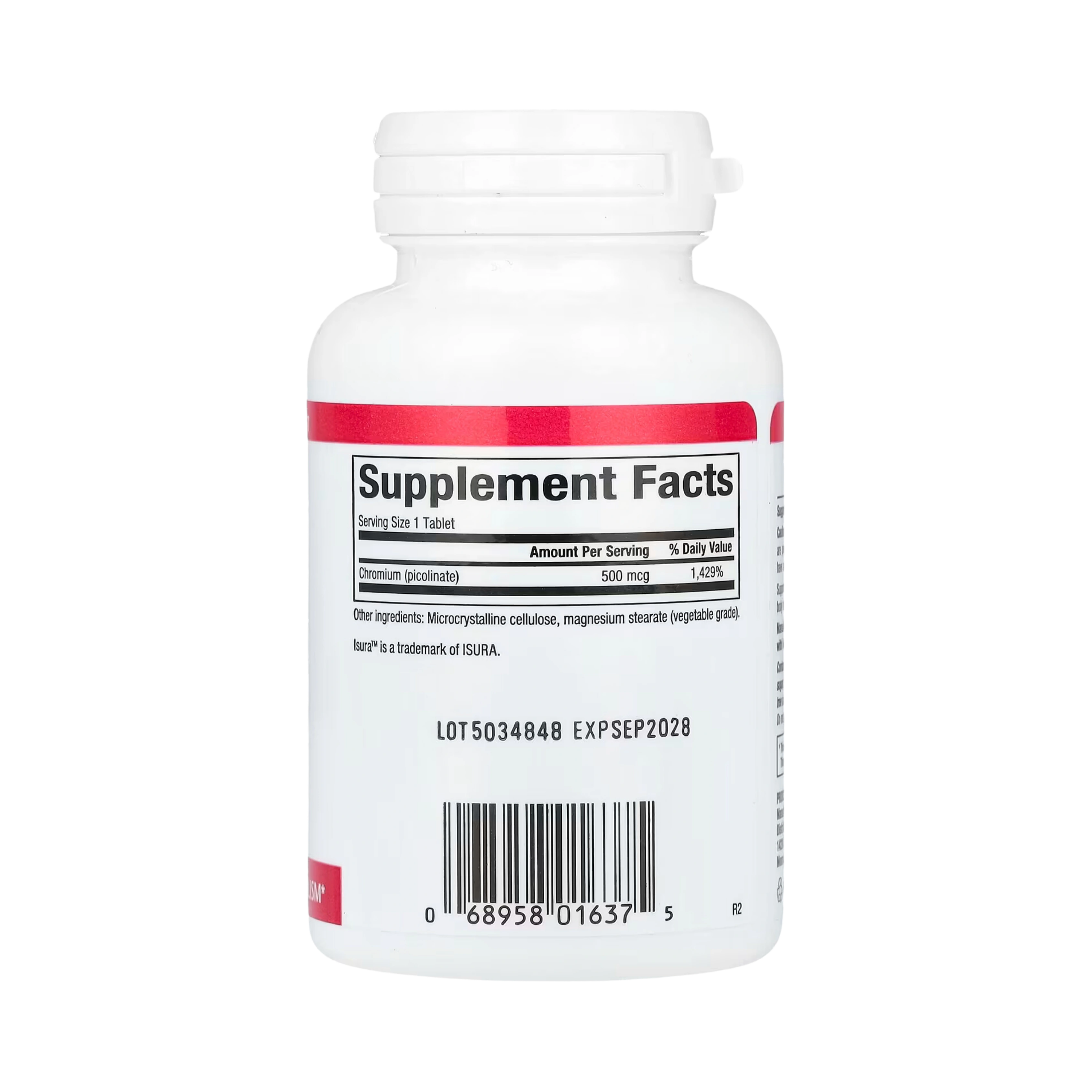 Natural Factors, Chromium Picolinate, 500 Mcg, 90 Tablets