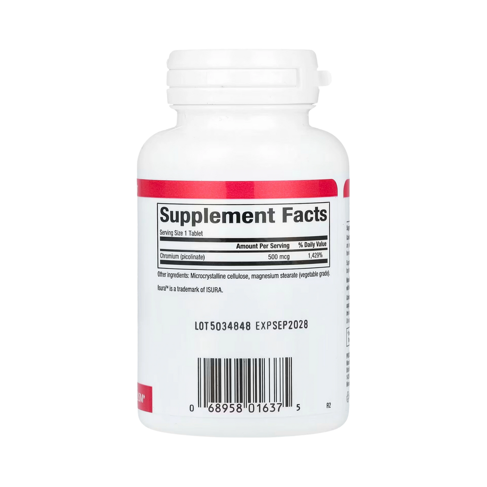 Natural Factors, Chromium Picolinate, 500 Mcg, 90 Tablets