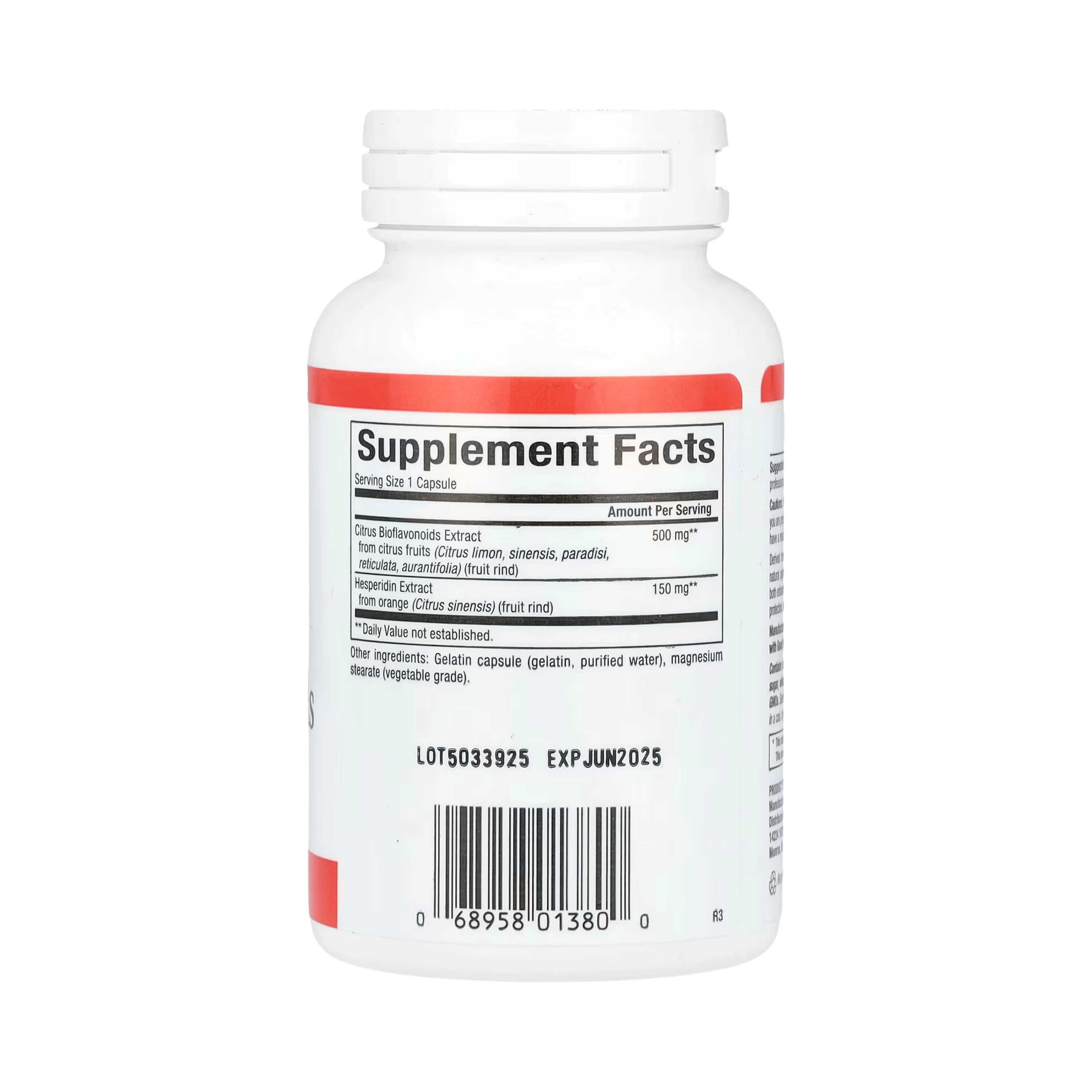 Natural Factors, Citrus Bioflavonoids Plus Hesperidin, 650 Mg, 90 Capsules