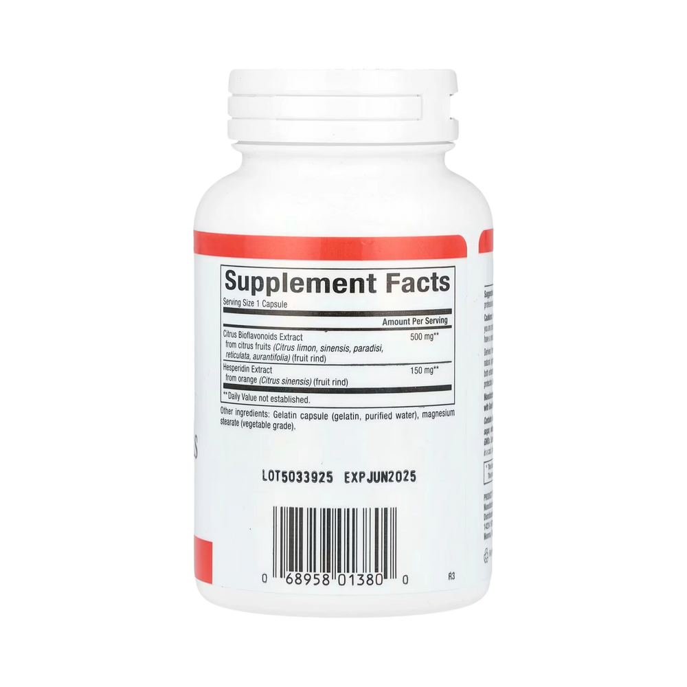 Natural Factors, Citrus Bioflavonoids Plus Hesperidin, 650 Mg, 90 Capsules