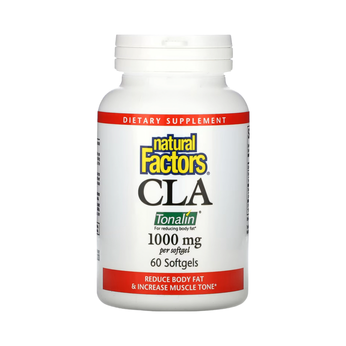 Natural Factors, CLA, 1,000 Mg, 60 Softgels